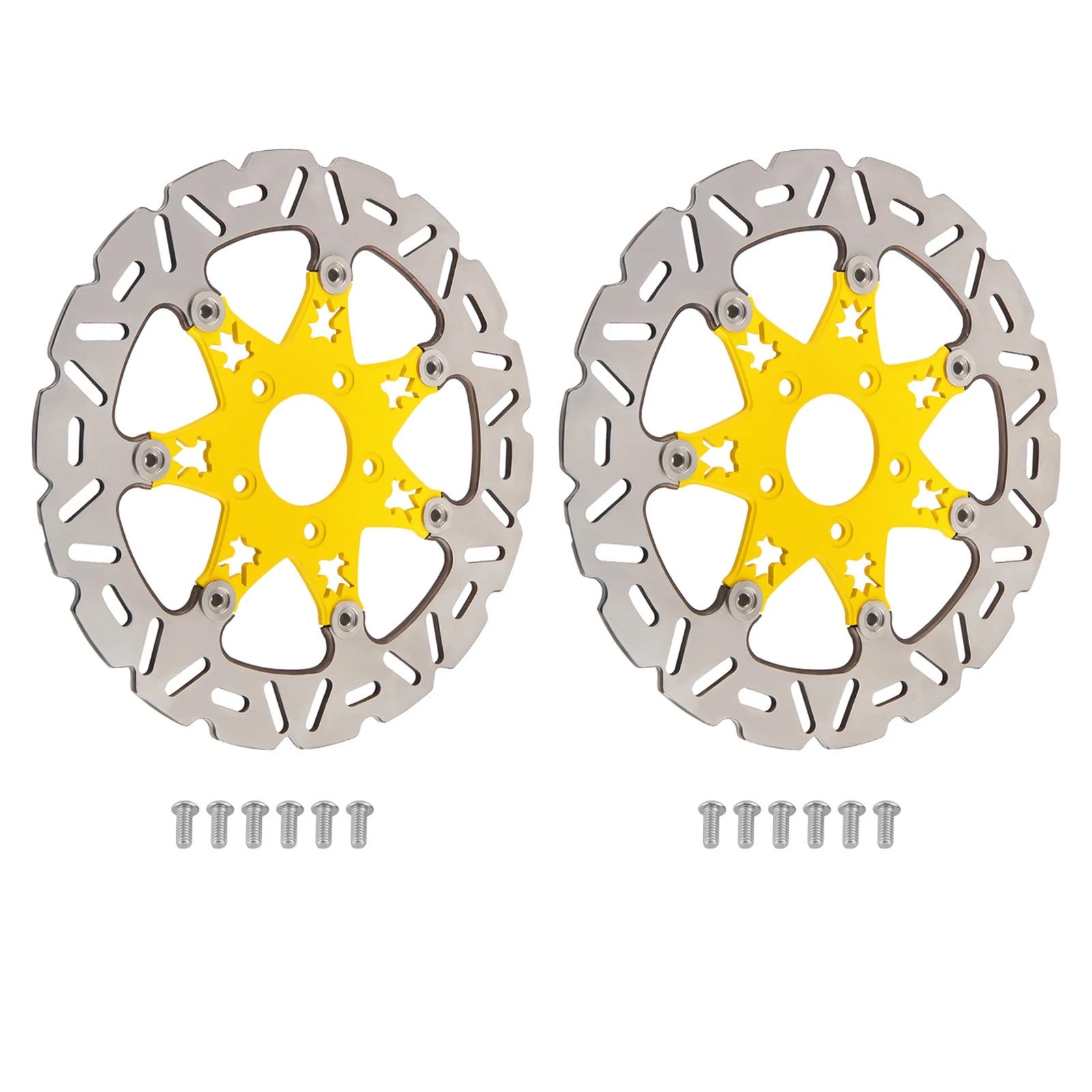 2X 11.8" Front Floating Brake Rotor for Harley-Davidson Touring (2009–2019) 299mm