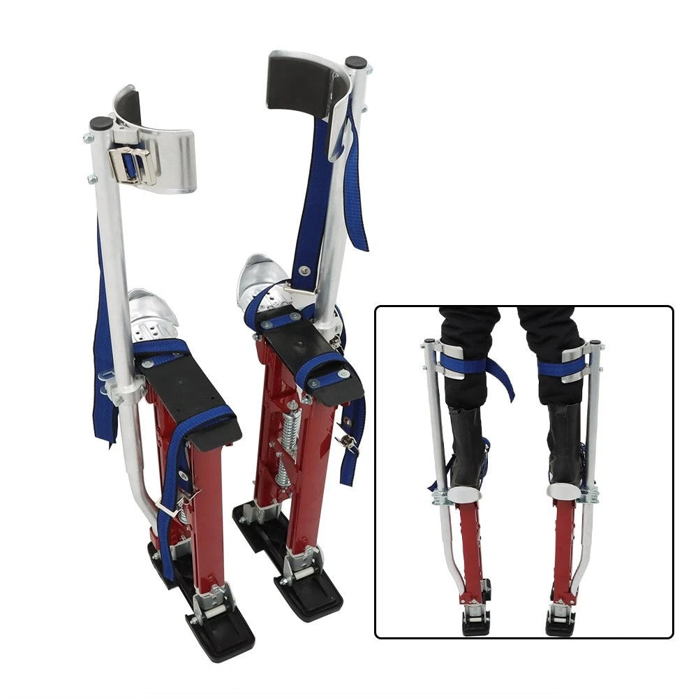 Adjustable Height Aluminum Painting Stilts for Drywall (18"-30")