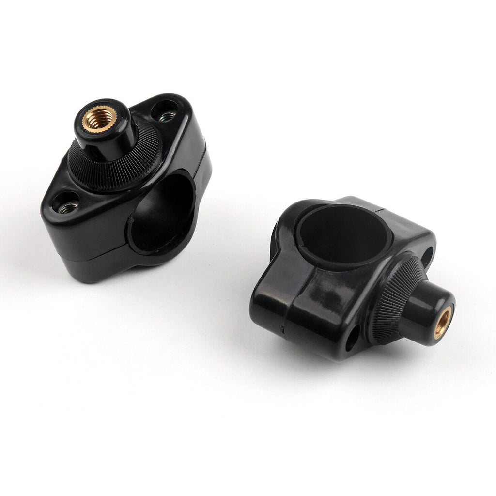 Set of 2 Windshield Mounting Hardware Handlebar Clamps for