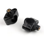 Set of 2 Windshield Mounting Hardware Handlebar Clamps for