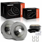 Front Disc Brake Rotors & Ceramic Pads for Subaru Outback (2010–2014)