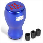 J2 Flat Top Teardrop Aluminum Shift Knob for Universal Vehicles (6-Speed)