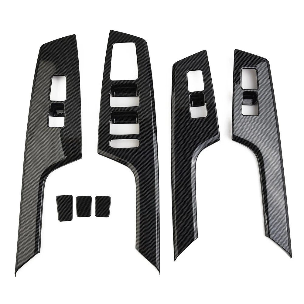 7Pcs Handle Bowl Cover Trim for ABS Interior Decoration