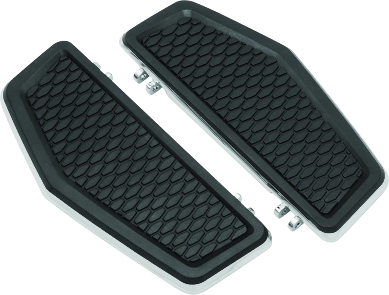 Kuryakyn Hex Driver Floorboards Chrome for Harley Davidson Touring (2008–2009)