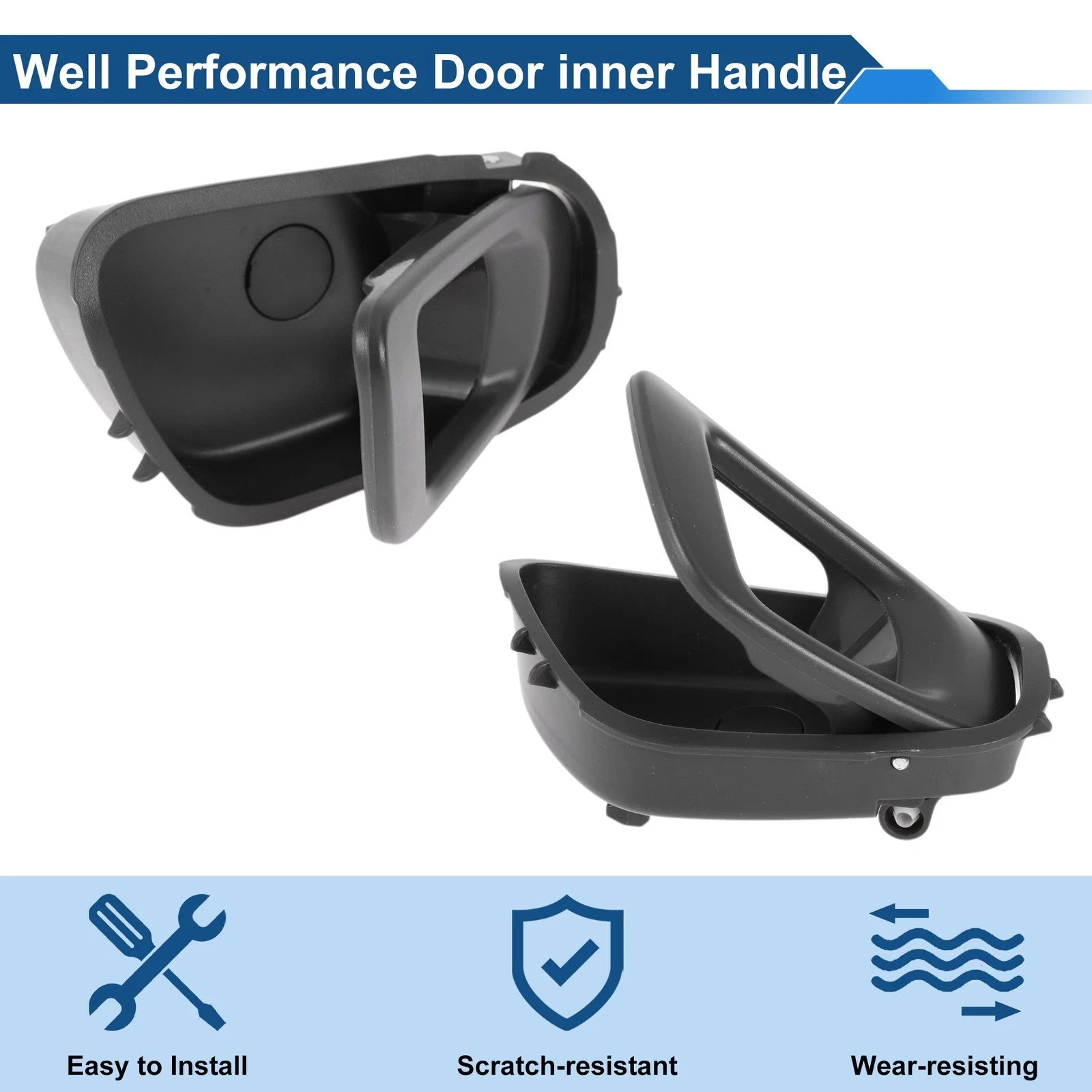 Front Driver Side Interior Door Handle for Chevrolet Spark (2013–2015) No. 95233442