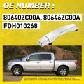 Set of 2 Outer Door Handles for Infiniti QX56 (2004–2010) Chrome EXV