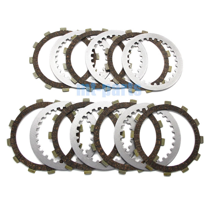 Clutch Friction Disc Plate Kit for Yamaha XS400F (1979) / XS400G (1980) / XS400H (1981)
