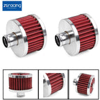 2X Push In Valve Cover Baffle Breather Vent Filter for
