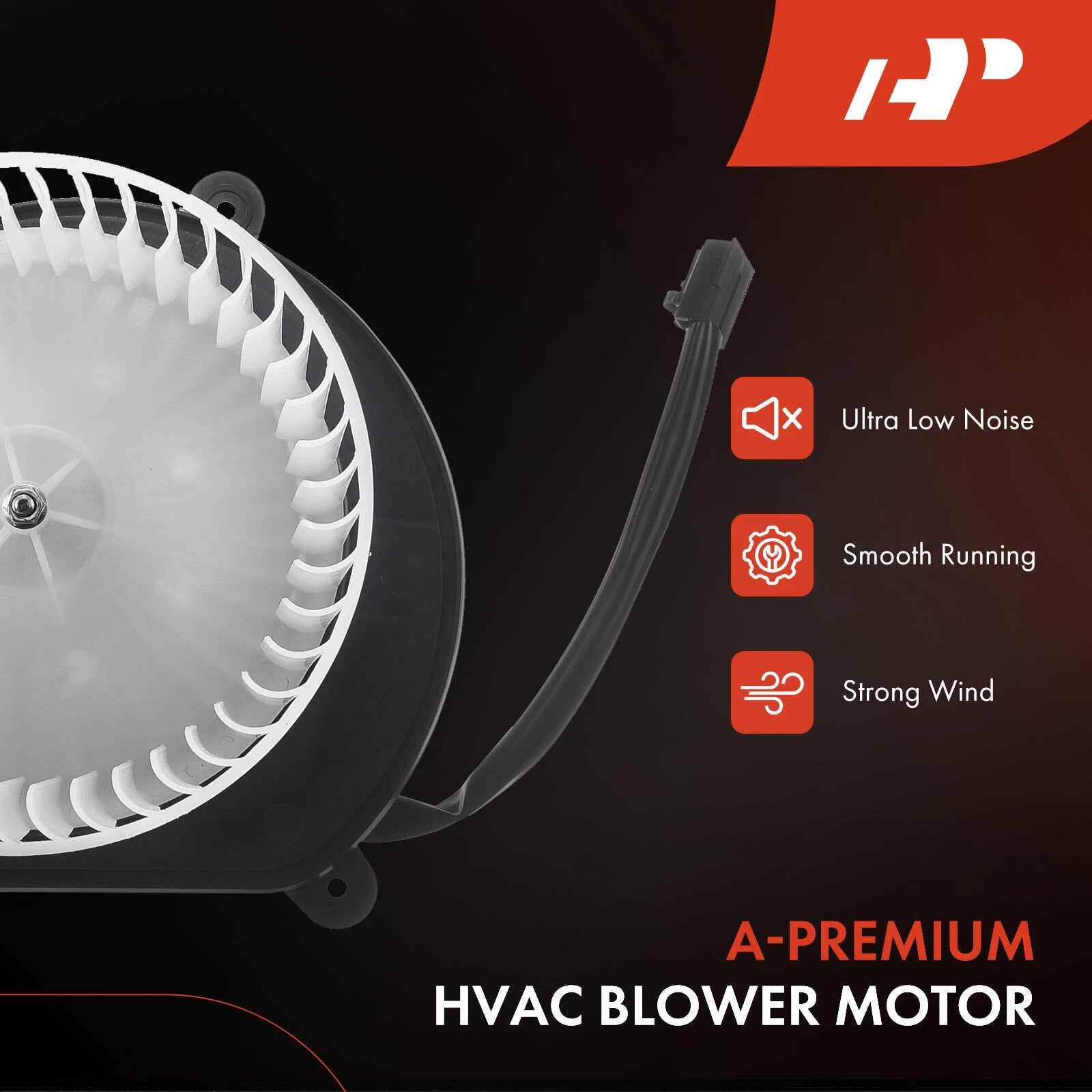 Front HVAC Blower Motor & Resistor Kit for Jeep Grand Cherokee (2005–2008)
