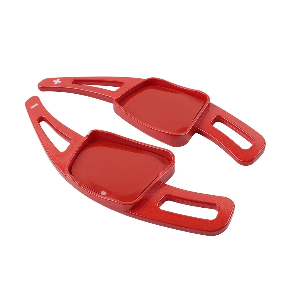 Steering Wheel Paddle Shifter Extension for Audi A3 A4 A5 Q3 Q5 Q7 Q8 (2013–2023) Red