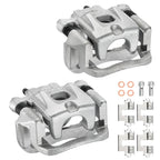 Rear Brake Calipers and Brackets for 2004-2007 Toyota Highlander (2.4L, 3.3L)