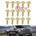 Set of 50 Plastic Retainer Push Rivet Clips for Ford GMC