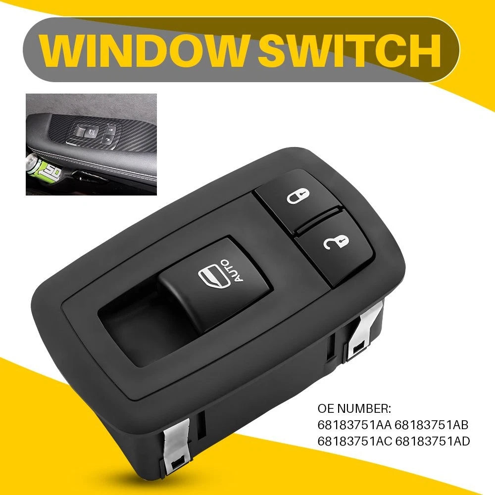 Front Right Side Window Lock Switch for Dodge Challenger (2015–2021)