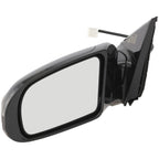 Power Side View Mirror Gloss Black Driver Left for Nissan Maxima (2009–2014)