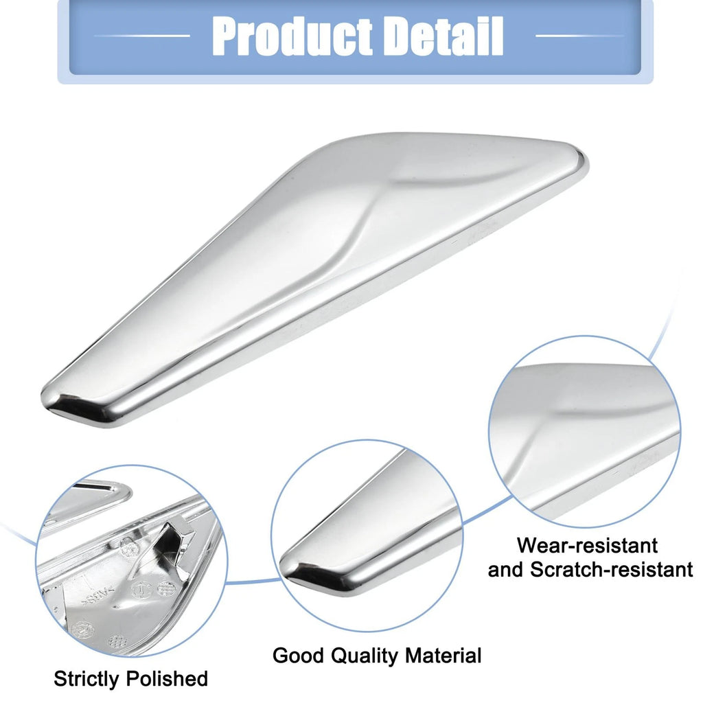 2pcs Front Fender Side Marker Trim for BMW X3 X4 (F25 F26) 51117338569