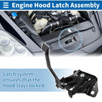 Hood Latch Assembly for Chevrolet Cobalt (2005–2010) No. 15236097