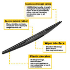 Rear Windshield Wiper Set for Honda Odyssey (2011–2017)