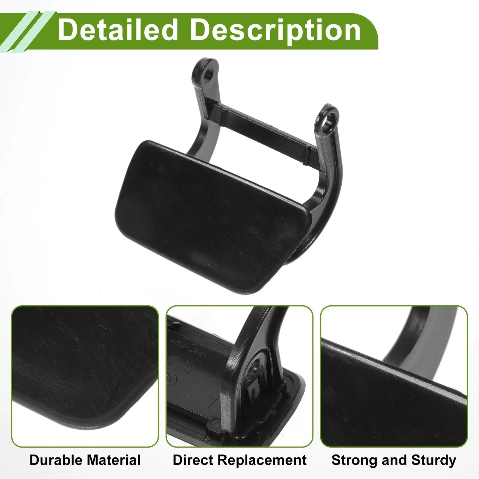 Washer Nozzle Cover Cap for BMW 525i (2004 - 2007) Unpainted