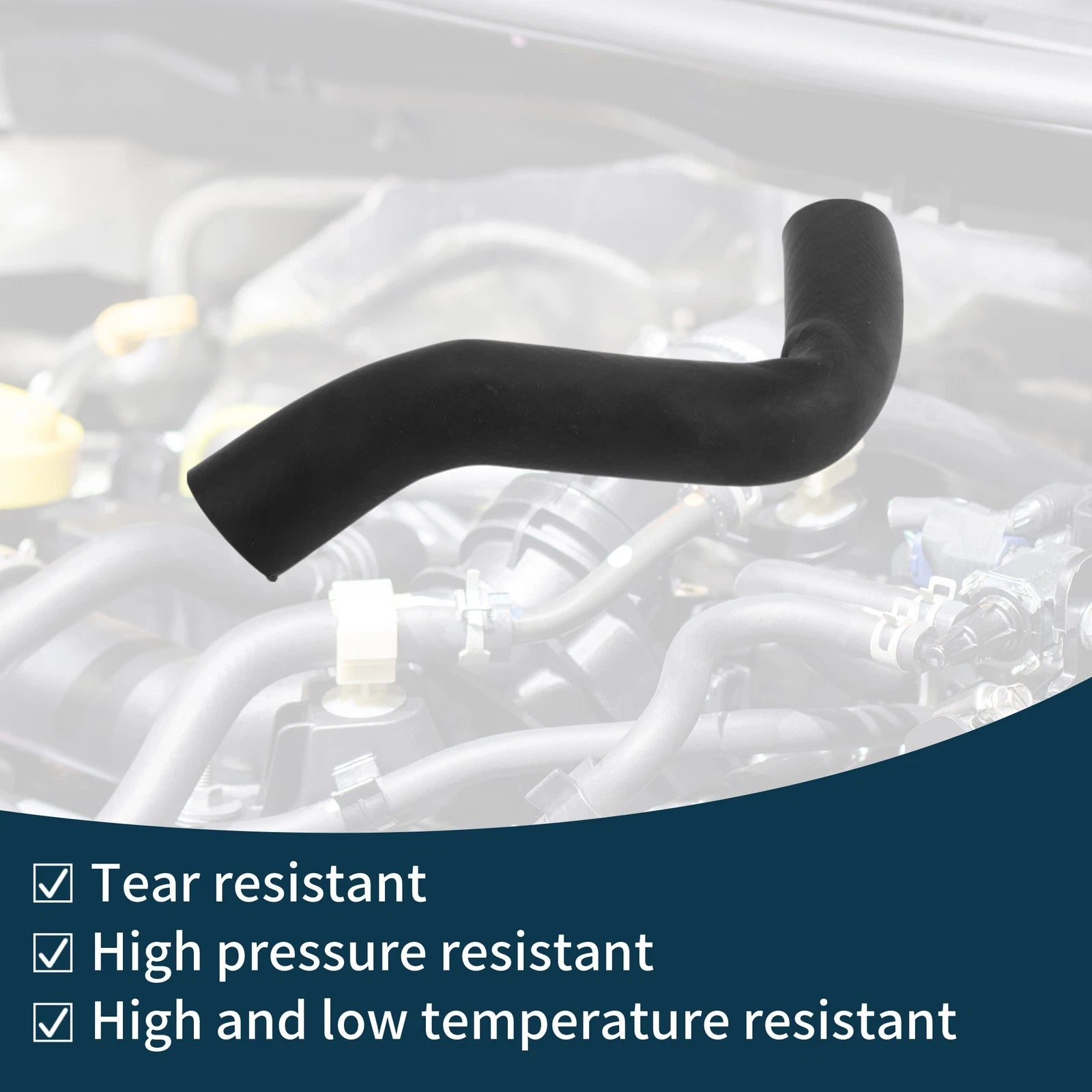 Radiator Hose No. 254111J100 for Kia K2 (2011–2015) Rubber Coolant Pipe