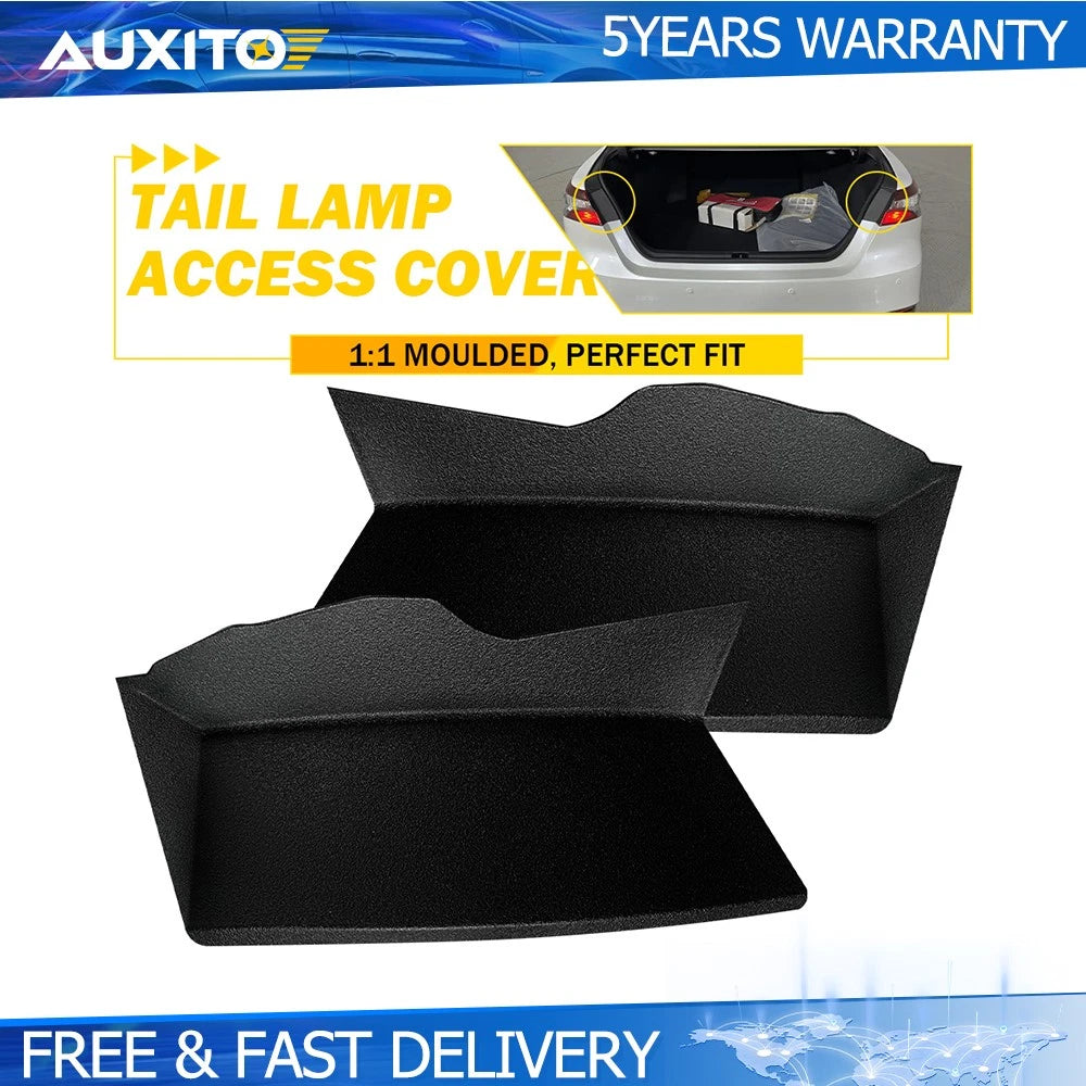 2X Rear Trunk Tail Light Cover Trim for Toyota Camry (2018–2023)