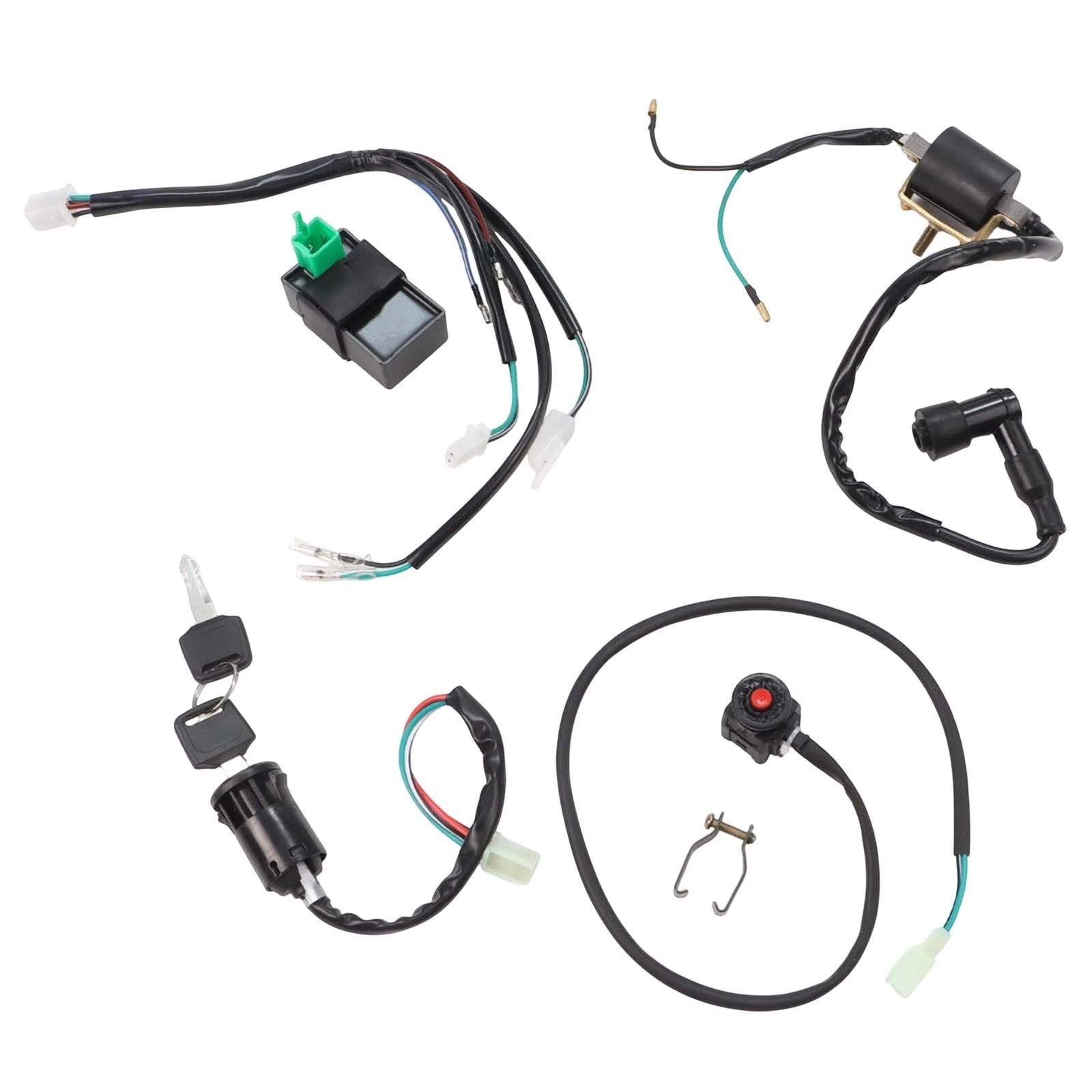 Wiring Harness and CDI Ignition Kit for 50cc to 125cc (2000–2023)