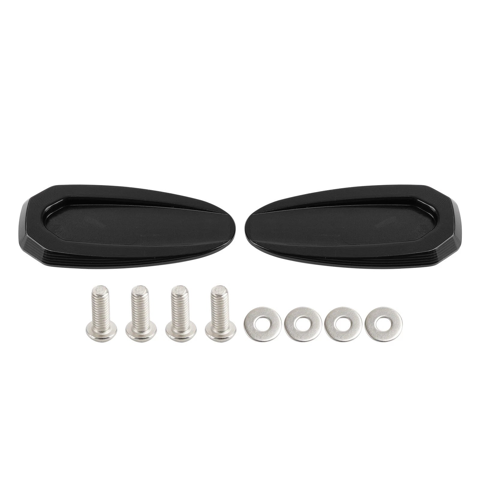 CNC Mirror Blanking Plate Covers Pair for BMW S1000RR (2020–2024)