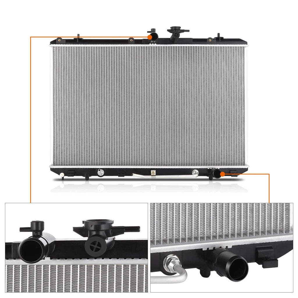 Aluminum Cooling Radiator DPI-13023 for Toyota Highlander (2008–2013)