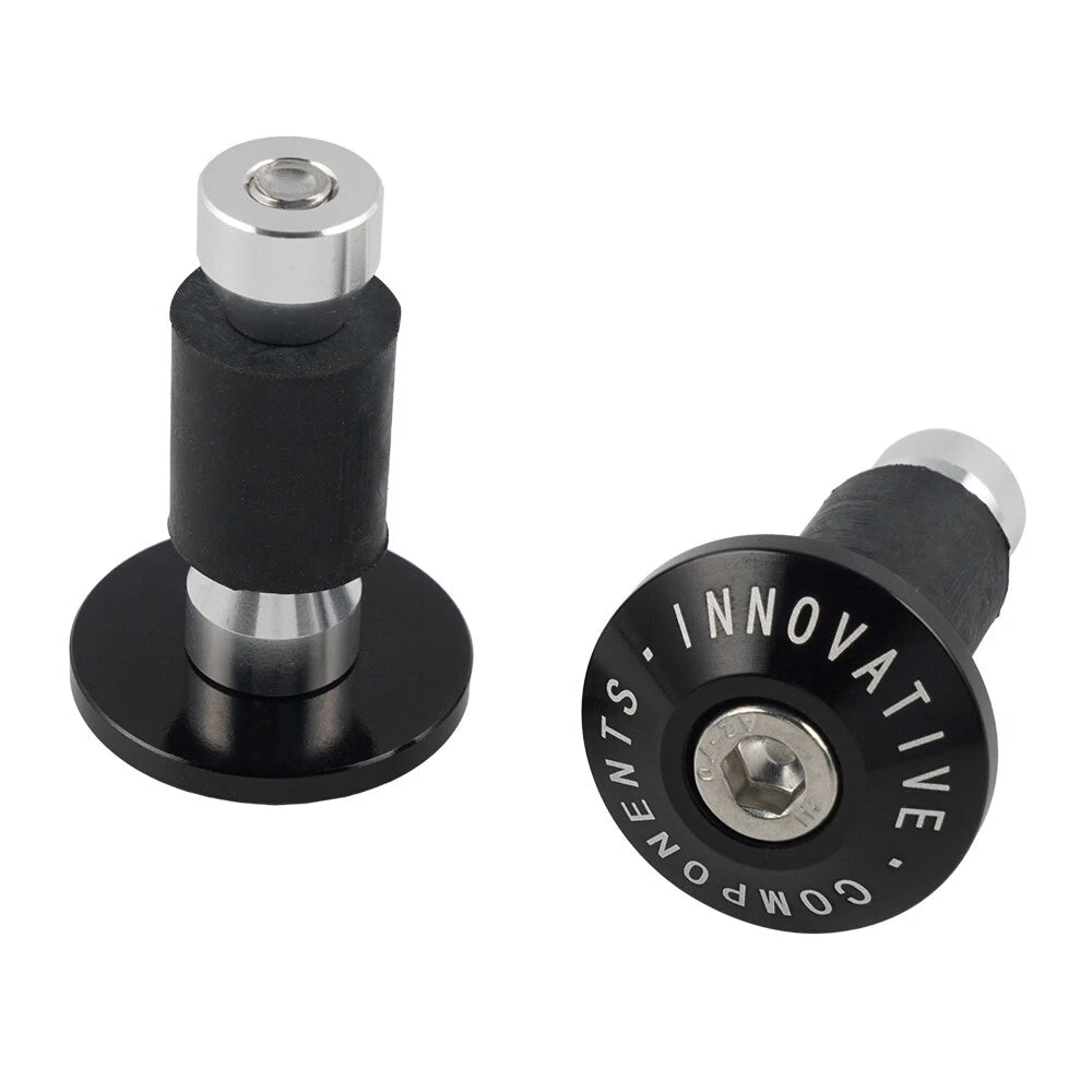 Pair CNC Aluminum Handlebar End Caps for Honda CRF250R XR650L CR500R CR80R (2000–2023)