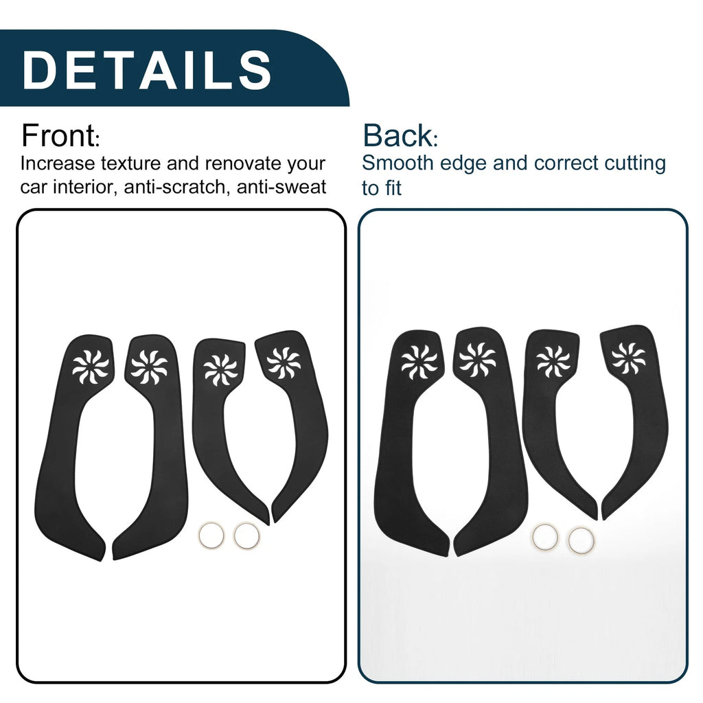 Set of 1 Car Door Anti Kick Pad Sticker Protector for Buick Excelle (2008–2013)