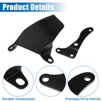 Polished Long Water Pump Alternator Bracket Kit for Chevy SBC 305 350 (1969–1995)