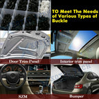 Push Pin Rivet Fasteners for Car Body Trim Panel (350-Piece) (-)
