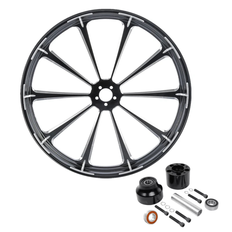 26" x 3.5" Front Wheel Rim Hub Single Disc for Harley Electra Glide (2008–2025)