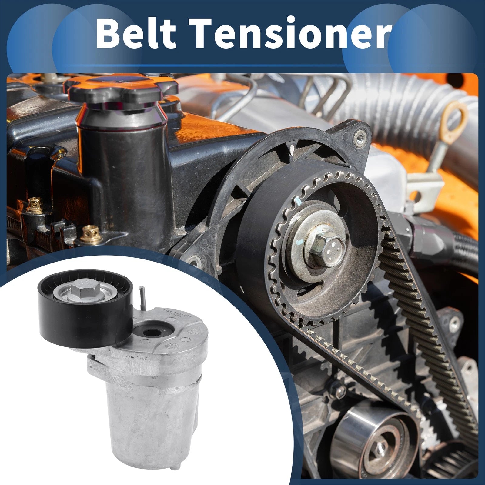 Belt Tensioner for BMW 320D 1 3 5 Series (2004–2013) No. 11287800333