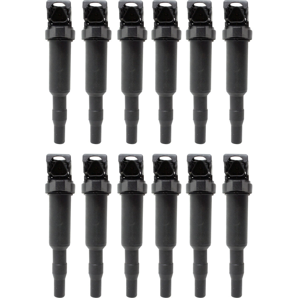 Ignition Coils Set of 12 for BMW 3 Series, 5 Series, 6 Series