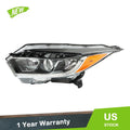 Halogen Headlight with LED DRL for Honda HR-V (2019–2021) LH Black