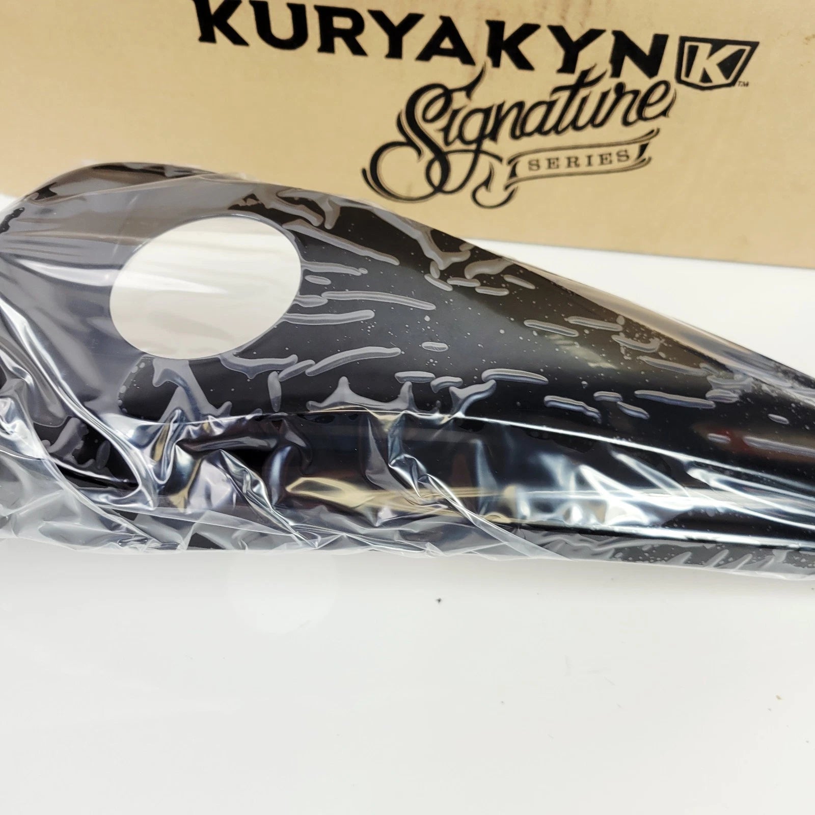 Kuryakyn 5689 Smooth Dash Console for Harley Touring (2008–2023) Gloss Black