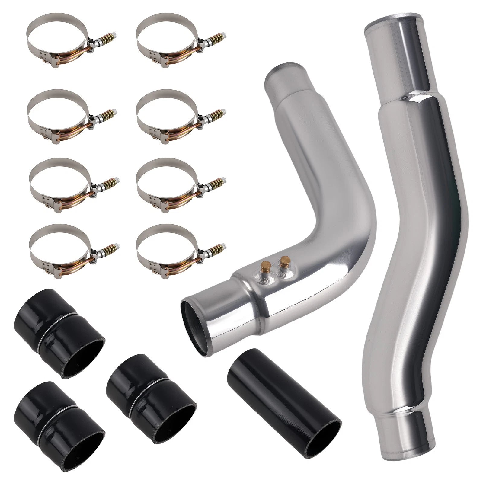 Intercooler Pipe + Boot Kit for Dodge Ram 2003-2007 Cummins Diesel 5.9L Black