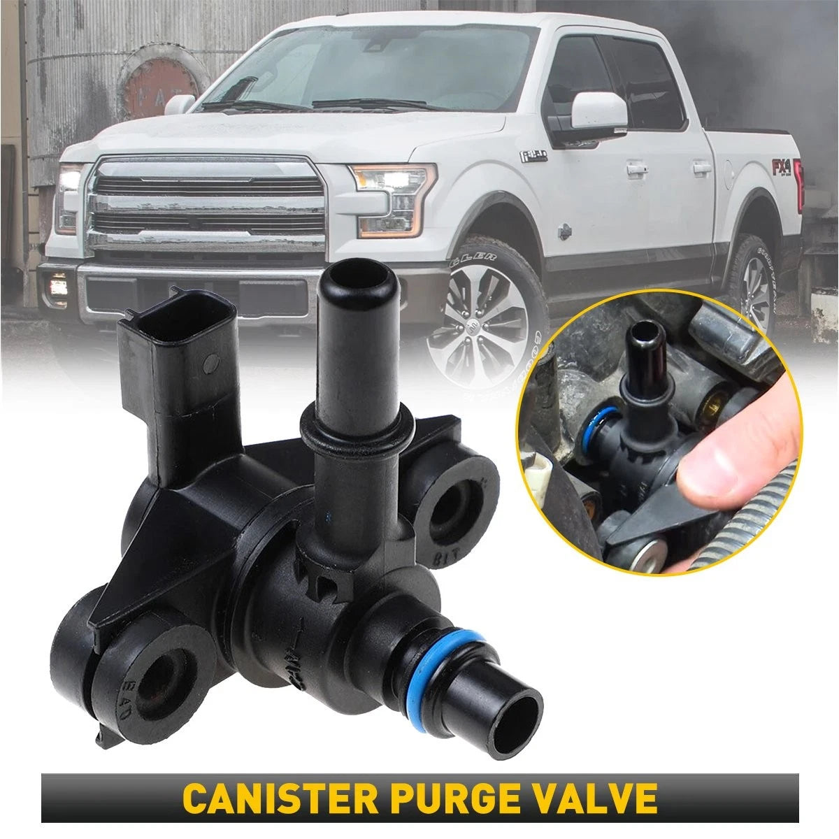 Vapor Canister Purge Solenoid Valve for Ford Escape Fusion F150 Transit (2009–2018)