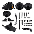 Alternator Bracket & Pulley Kit for SBC Engines (1958–1986)