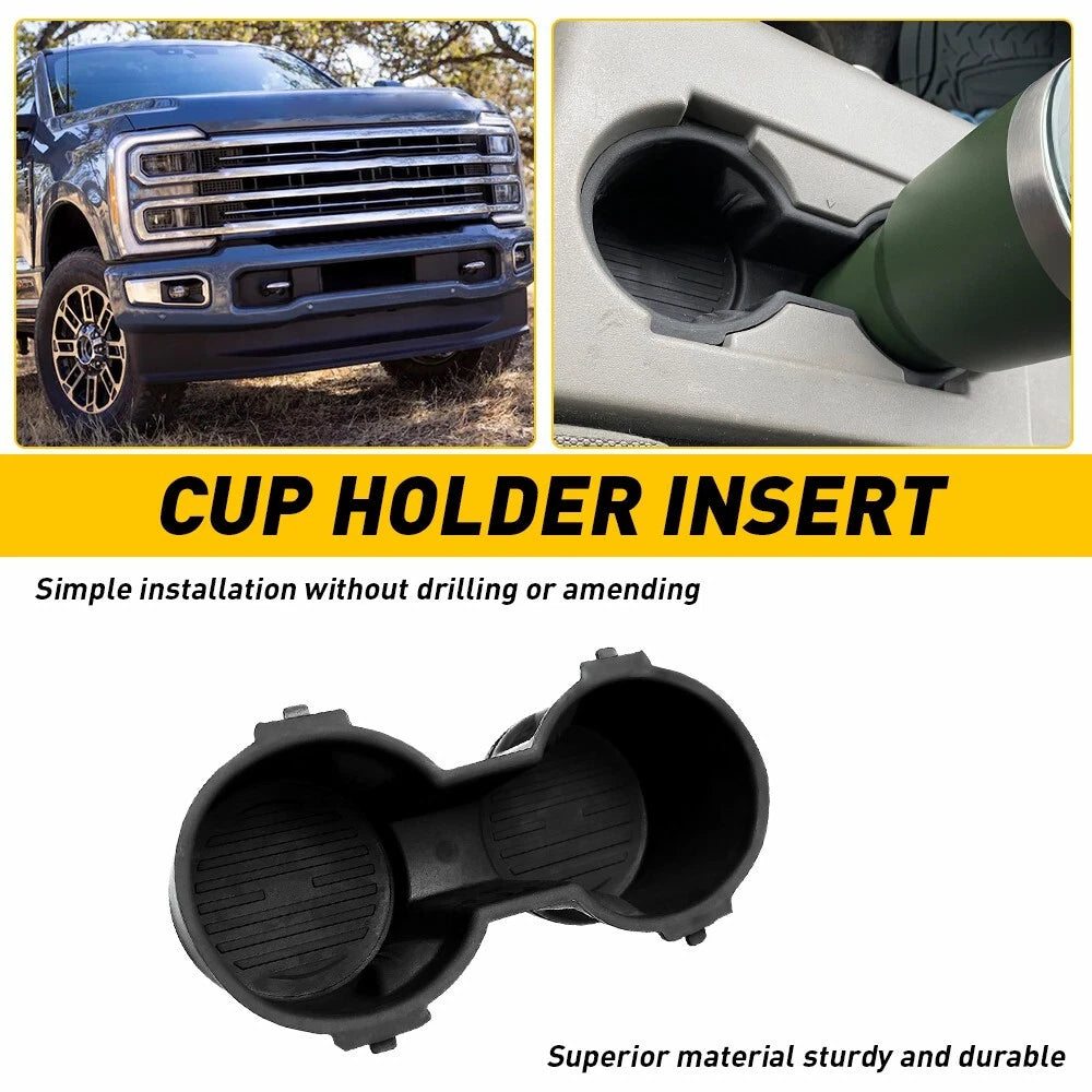 Rubber Cup Holder for Ford F-250 F-350 F-450 Super Duty