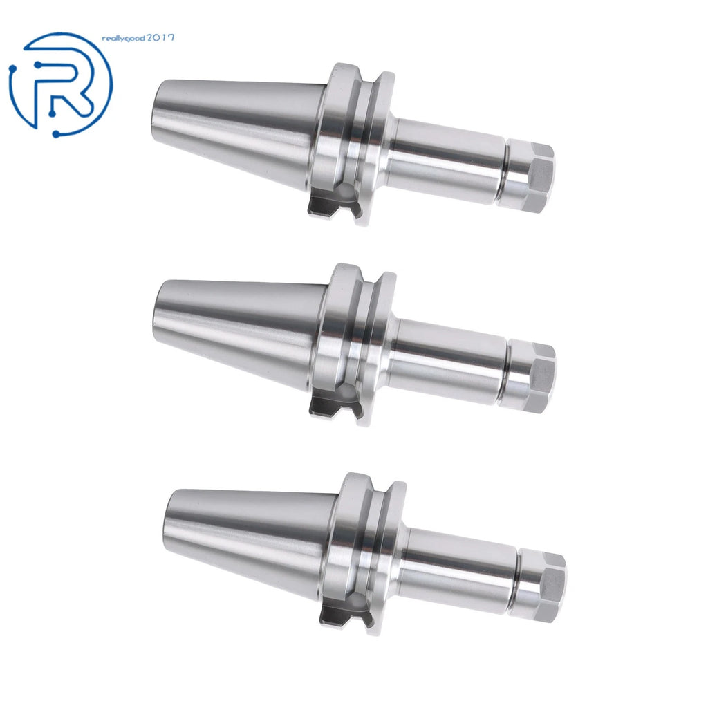 3X BT40-ER16 Collet Chuck Tool Holders for Various Machines (100mm GAGE)