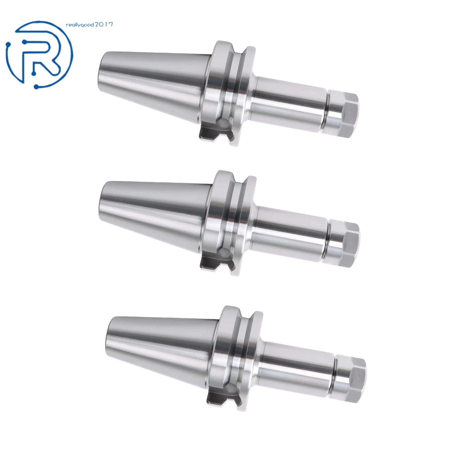 3X BT40-ER16 Collet Chuck Tool Holders for Various Machines (100mm GAGE)