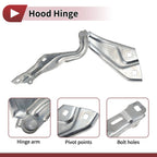 Hood Hinge for Ford Escort (2019) Right Side Engine Cover 1 pcs