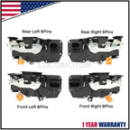 Set of 4 Door Lock Actuators for Hummer H2 (2003–2007)
