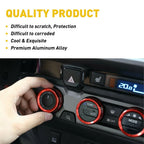 Air Conditioner Switch Knob Trim for Toyota Tacoma (2016–2020)