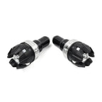 Motor Exhaust Frame Slider Bolt Anti Crash Protector for Universal - Silver