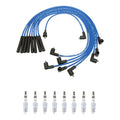 Set of 8 NGK Iridium IX Spark Plugs & Wire Set for Ford Mustang V8 (1969–1970)