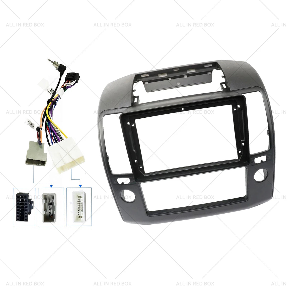 9'' Stereo Radio Dash Frame with Android Adapter for Nissan Navara (2006–2012)