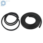 Set of 2 Rubber Door Weatherstrip Seals for Chevrolet GMC Tahoe Yukon