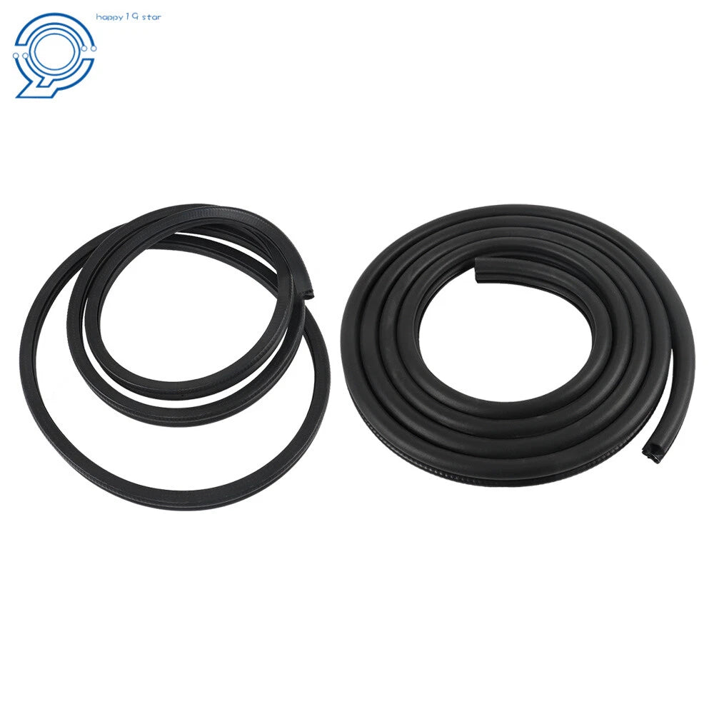 Set of 2 Rubber Door Weatherstrip Seals for Chevrolet GMC Tahoe Yukon